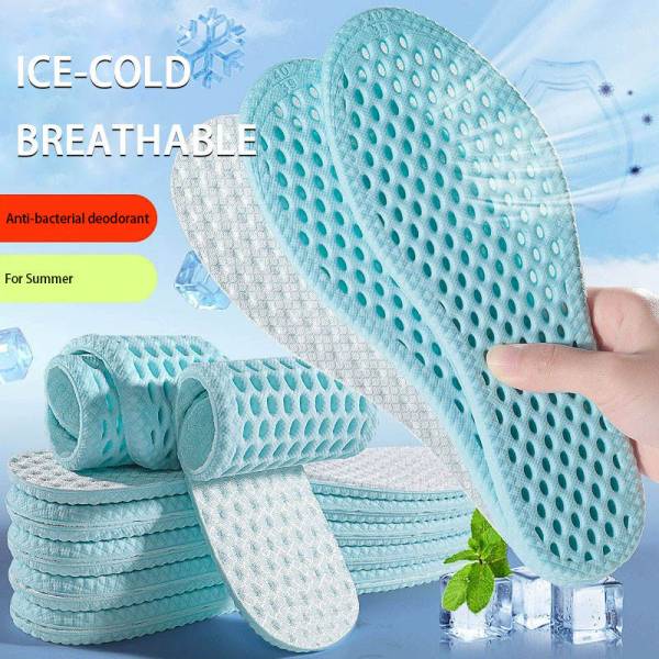 Sommer erfrischende atmungsaktive geruchs neutrale schweiß absorbierende schweiß freie eiskalte Gefühl anti bakterielle weiche elastische Schuhe in sätze – Bild 2
