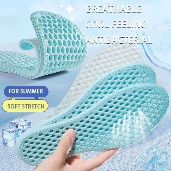 Sommer erfrischende atmungsaktive geruchs neutrale schweiß absorbierende schweiß freie eiskalte Gefühl anti bakterielle weiche elastische Schuhe in sätze – Bild 3